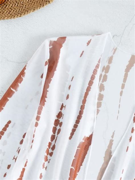 Shein X Sofia Suescun Pack Random Tie Dye Crisscross Tie Back Push Up Bikini Swimsuit Shein Eur