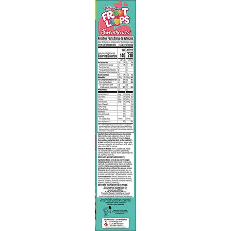 Kellogg S Froot Loops Sweethearts Breakfast Cereal Valentine S Day