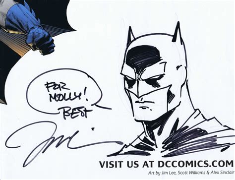 Jim Lee Drawing Batman At Explore Collection Of