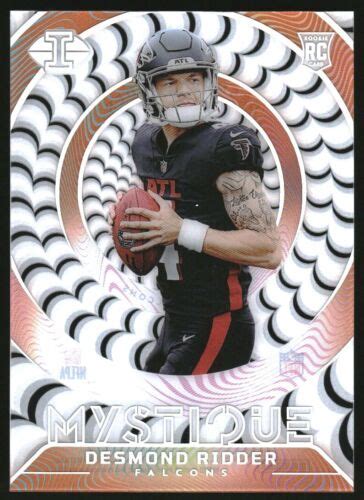 2022 Panini Illusions Mystique Orange M 2 Desmond Ridder RC For