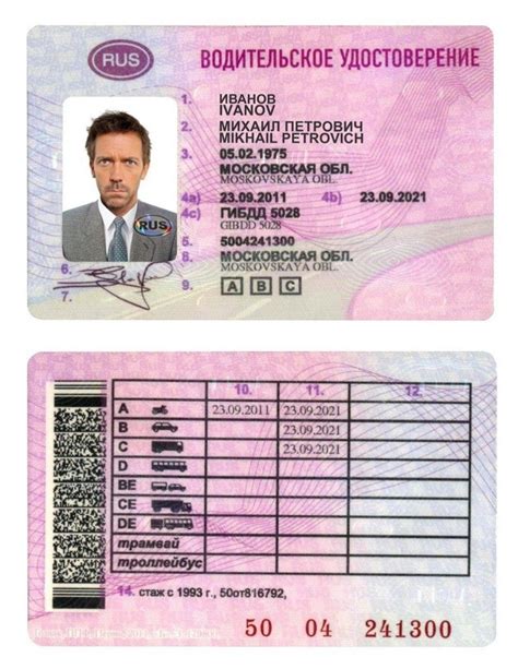 Создать мем "водительские права образец, водительские права рф, права ...