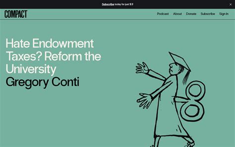 Hate Endowment Taxes? Reform the University | Compact