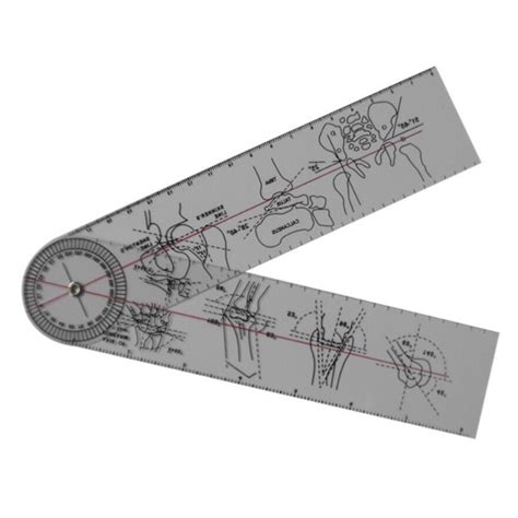 Medical Goniometer Angle Ruler Joint Bend Measurement Tool Ready Stock