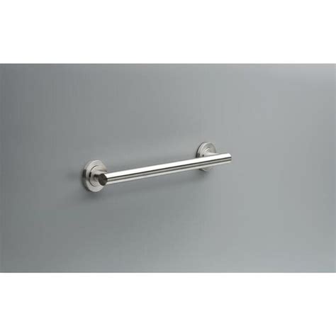 Franklin Brass Voisin 18 In Stainless Steel Wall Mount Ada Compliant Grab Bar In The Grab Bars