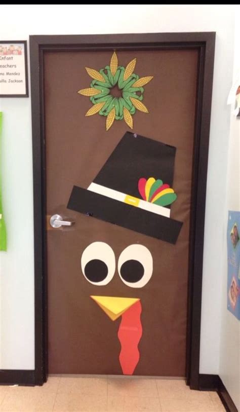 Classroom Door Decorations For Thanksgiving