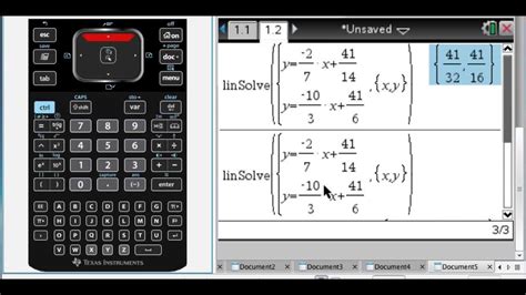 Solving Systems Of Linear Equations Graphically And Numerically Calculator - Tessshebaylo