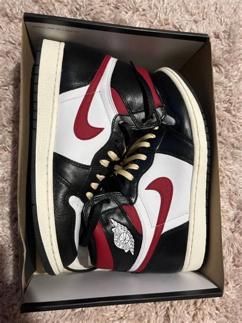 Jordan Brand Jordan 1 Retro High Black Gym Red Grailed