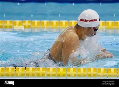 Satomi Suzuki April 4 2018 Swimming Japan Swim 2018 Womens 100m