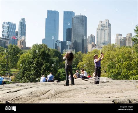 Central Park and West Side Skyline, NYC Stock Photo - Alamy