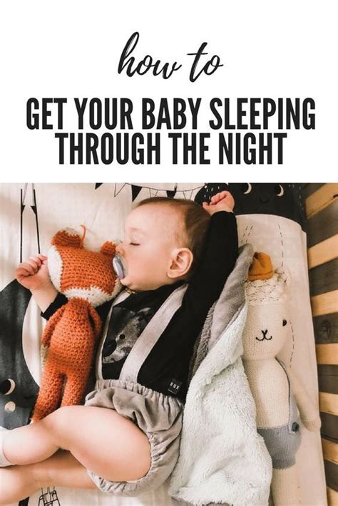 Baby Sleep Treatment: How to make 8 month old baby sleep through the night