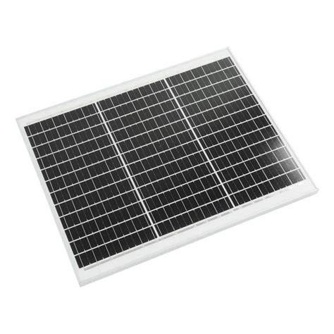 Panneau Solaire Monocristallin Panneau Solaire Portable 50W 18V