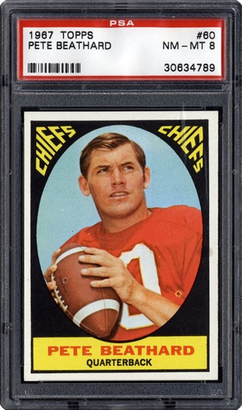 1967 Topps Pete Beathard Psa Cardfacts®