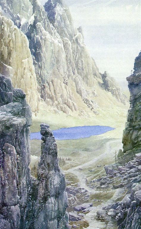 Jrr Tolkien Photo Alan Lee`s Illustration Alan Lee Alan Lee Art