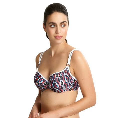 Plavky vrchní díl PANACHE SWIM ELLE BALCONNET BIKINI TRIBAL PRINT