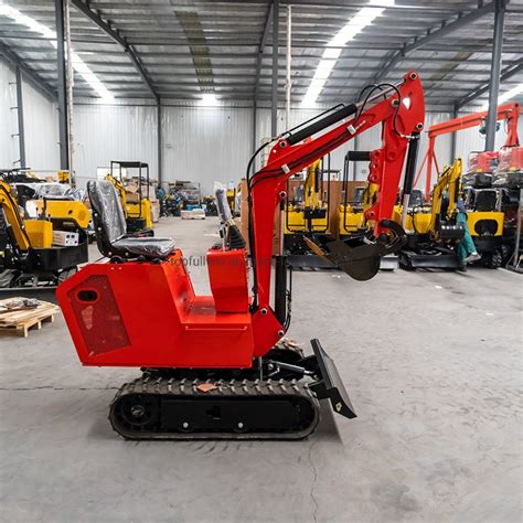 Chinese Best Price Mini Compact Crawler Excavator Machine 1ton Micro