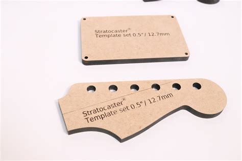 Fender Stratocaster Template Set Crimson Guitars