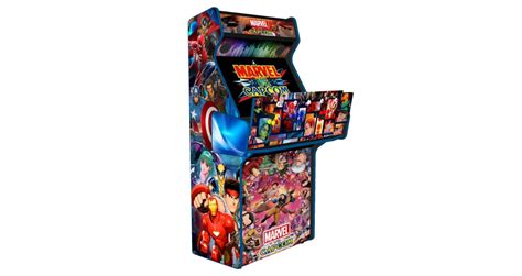 Marvel Vs Capcom V1 Upright 4 Player Arcade Machine 32 Screen 120w