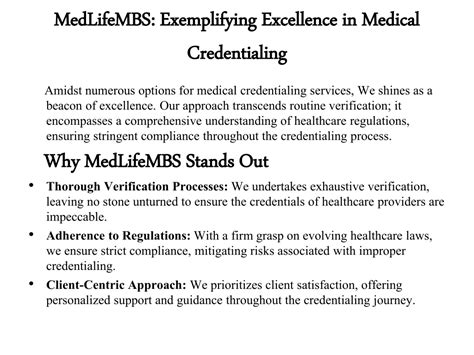 Ppt Redefining Medical Credentialing Standards Powerpoint