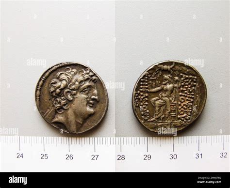 Tetradrachm From Unknown With Antiochus VIII Grypus King Of The