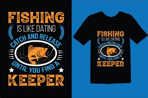 Premium Vector Fishing Tshirt Design