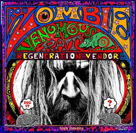 Rob Zombie Venomous Rat Regeneration Vendor Lyrics And Tracklist Genius