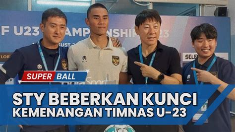 BERITA TIMNAS Shin Tae Yong Beberkan Kunci Kemenangan Indonesia Atas