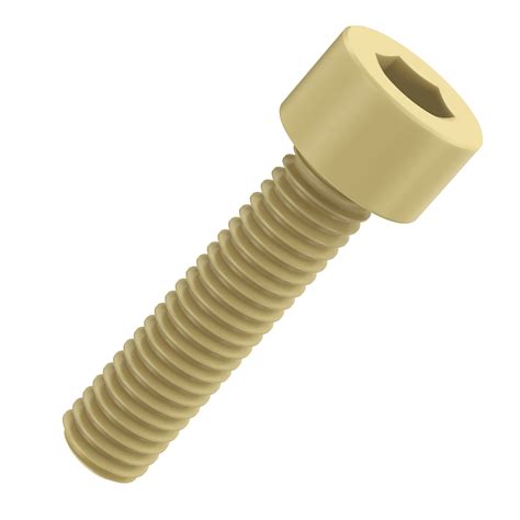 Buy M6 X 40mm Full Thread Socket Head Cap Screws Peek Accu