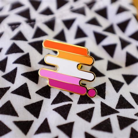 An Inclusive Lesbian Pride Pin For The Entire Lesbian Community Lez B