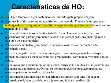 Ppt Cap Linguagem Das Hist Rias Em Quadrinhos Powerpoint