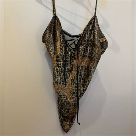 Cinema Etoile Intimates Sleepwear Vintage Cinema Etoile Teddy Lingerie One Piece Body Suit