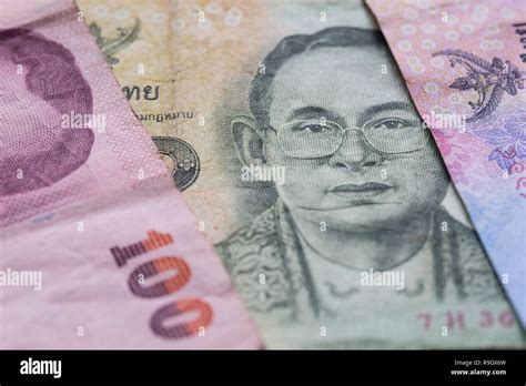 Thai Baht Bank Note Stock Photo Alamy