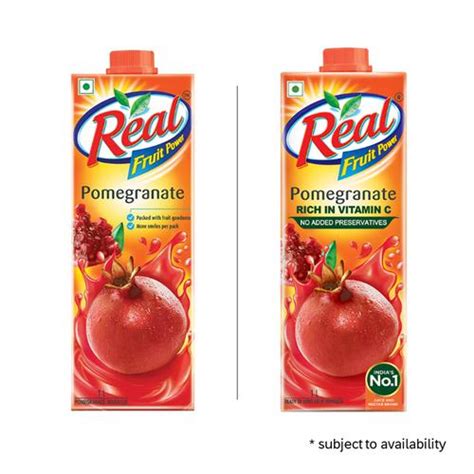 Buy Real Fruit Power Pomegranate Anar X L Multipack Online At