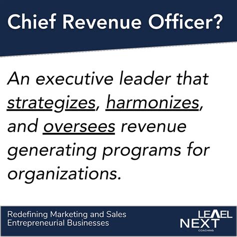 What Is A Chief Revenue Officer Cro