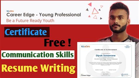 Tcs Ion Free Online Course For Improvement Of Communication Skills And