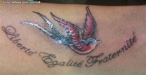 Liberte Egalite Fraternite Tattoo