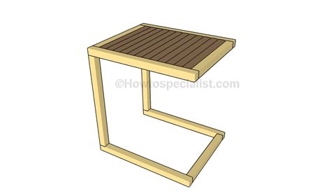 Diy End Table Plans Howtospecialist How To Build Step By Step Diy Plans