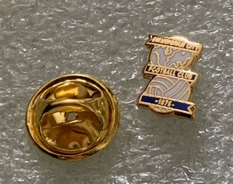 Birmingham City Tiny Discreet Crest Enamel Badge 2 The Brummie