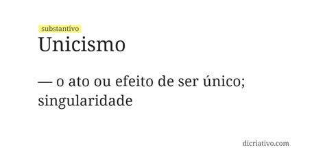 O Que Significa Unicistas
