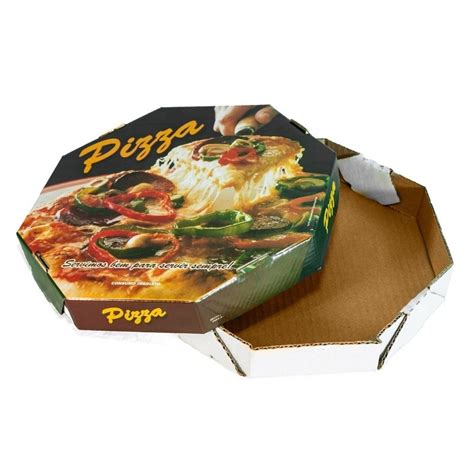 Caixa De Pizza Oitavada Fotográfica N 35 25 Unidades Shopee Brasil