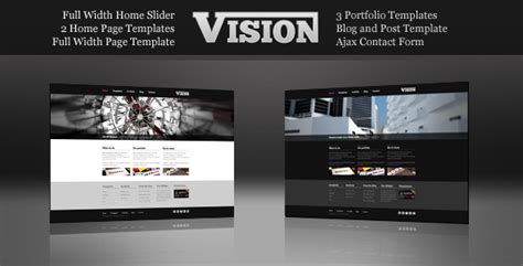 Vision - Corporate and Portfolio HTML Template » SCRiPTMAFiA.ORG ...