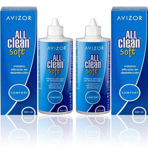 Zestaw płynów Avizor All Clean Soft 2 x 350ml TwojeSoczewki pl