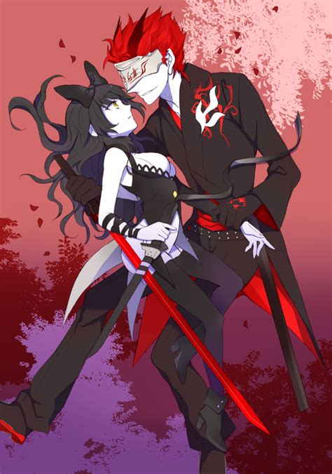 Rwby Blake X Adam