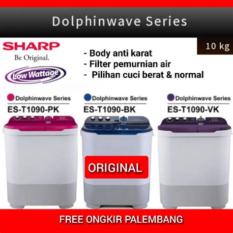 Jual Khusus Palembang Mesin Cuci Tabung Sharp Kg Est Super