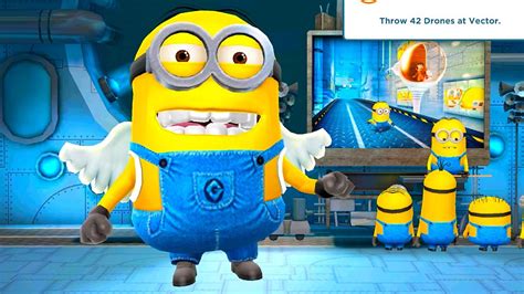 Cupid Minion Vs Vector And Drones Despicable Me Minion Rush Boss