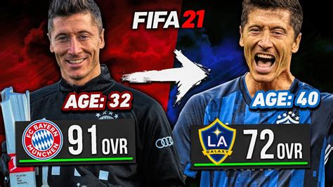 I Fast Forward The Career Of Robert Lewandowski Fifa Career Mode