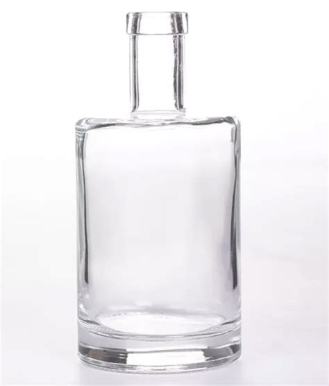 500ml Vodka Whiskey Long Neck Glass Liquor Bottle From China