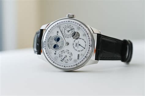 First Look The Ultra Complex Iwc Portugieser Eternal Calendar Incl