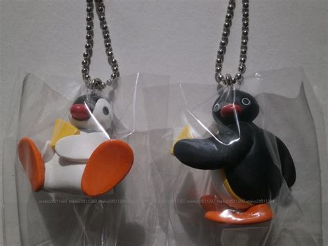 未使用 ピングー ピンガ フィギュア 2個セット 雪印チーズ 懸賞当選品 非売品 マスコット Pingu Pinga新品のヤフオク落札情報