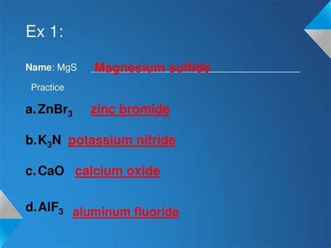 Ionic Bonding Notes Ppt Download