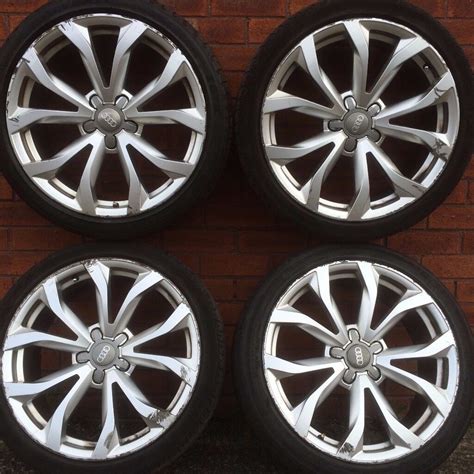 Audi 18 A4 Alloy Wheels Tyres A3 Vw Scirocco Golf Passat Caddy Jetta